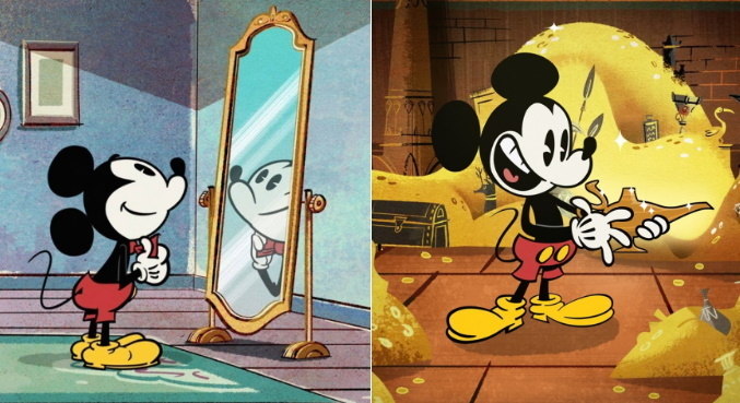Mickey conquistou sua estrela na Calçada da Fama em 1978