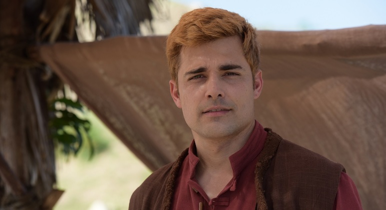 Miguel Coelho como Jônatas na série 'Reis'
