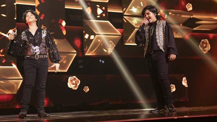 A primeira dupla cigana na história do Canta Comigo Teen deixou todo mundo impressionado! Os irmãos Miguel e Nycolas sempre assistiram ao pai, tio e avô se apresentando e, com isso, tiveram contato com a música cigana. Os candidatos de meninos de Poços de Caldas (MG) interpretaram a música Mercedita, de Os Serranos, e Bamboleo, de Gimpsy Kings