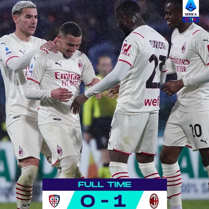 Milan, um placar apertado mas suficiente