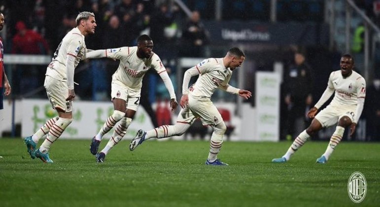A euforia de Bennacer, depois do 1 X 0