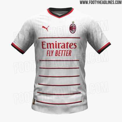 Milan: camisa 2 (vazada na internet) / fornecedora: Puma