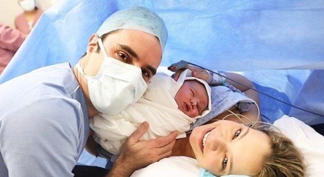 milena toscano filho nasceu