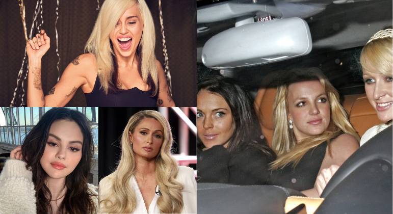 Vídeo com Selena Gomez e Paris HiltonO boato que mais tem animado os fãs é o suposto videoclipe em que Miley estrelará ao lado de Selena Gomez e Paris Hilton. As três recriariam o icônico rolê de Britney Spears, Lindsay Lohan e a prórpia Paris Hilton em 2006. Cyrus interpretaria Britney, Selena seria Lindsay e Paris, ela mesma. A socialite tem feito vários acenos ao público com indícios que esse rumor é real. A herdeira dos hotéis Hilton já aderiu ao slogan de Miley e prometeu novos projetos musicais para 2023