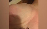 Após publicar o vídeo, ela foi informada que essa foi uma 'descoberta bastante rara'VEJA MAIS: Salão de manicures surpreende com moda bizarra: unhas de camarão