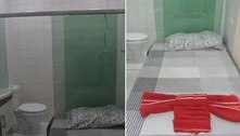 Anúncio de 'minissuíte' vira meme e alvo de críticas nas redes sociais: 'Colocou uma cama no banheiro'