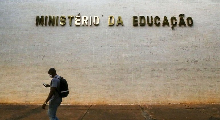 Prédio do Ministério da Educação, na Esplanada dos Ministérios, em Brasília
