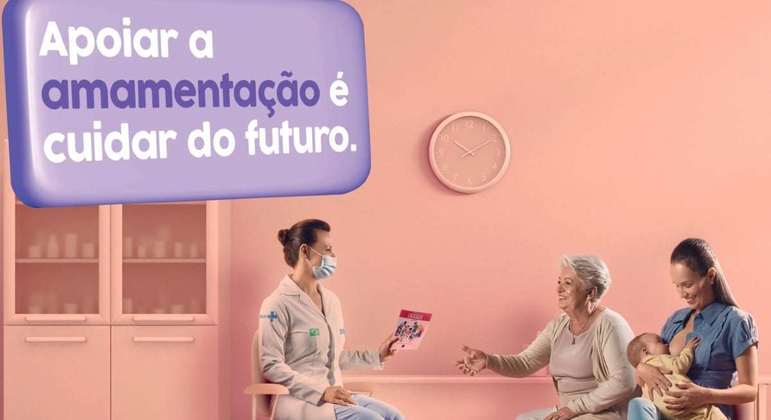 Ministério da Saúde cria nova campanha: “Apoiar a Amamentação é cuidar do futuro”