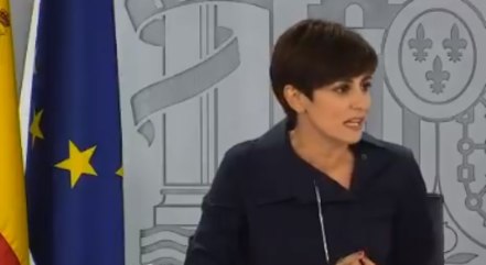 Ministra porta-voz do governo espanhol, Isabel Rodríguez