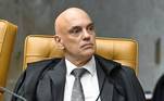 Ministro Alexandre de Moraes no plenário do STF