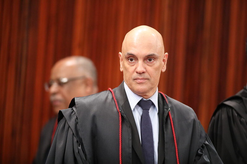 Ministro Alexandre de Moraes, presidente do TSE