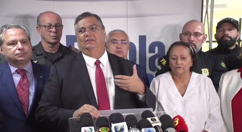 Ministro Flávio Dino anuncia o repasse de R$ 100 milhões ao Rio Grande do Norte para a segurança pública