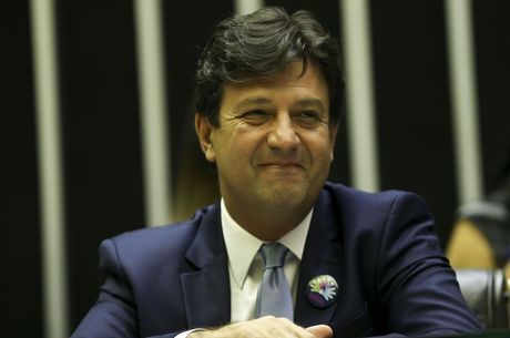 O ministro da Saúde, Luiz Henrique Mandetta