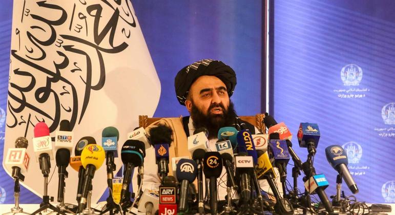 Ministro das Relações Exteriores do Talibã, Amir Khan Muttaqi, redigiu carta com pedido à ONU