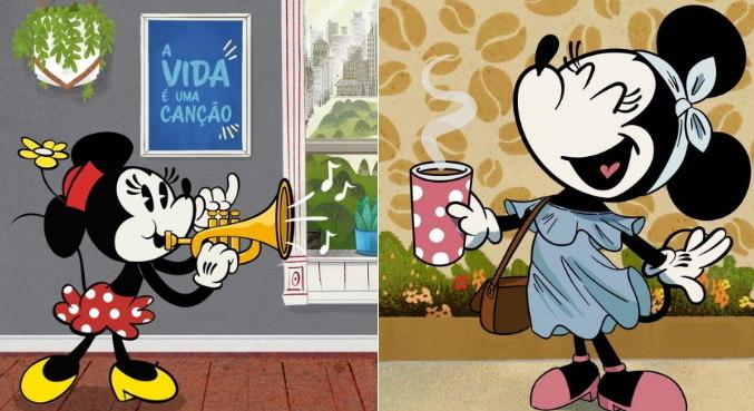 Minnie é na verdade um apelido da personagem criada por Walt Disney