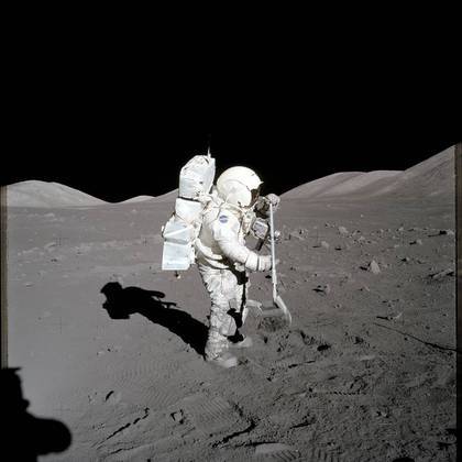 Missão apollo Lua astronautas