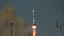 Dois russos e americano vão ao espaço em homenagem a Gagarin 