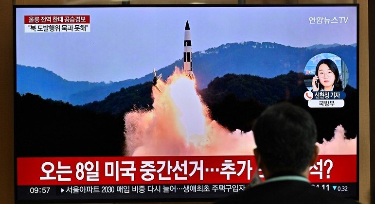 Governo sul-coreana afirma que Coreia do Norte lançou pelo menos 23 novos lançamentos