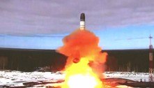 Rússia testa com sucesso míssil balístico intercontinental Sarmat 