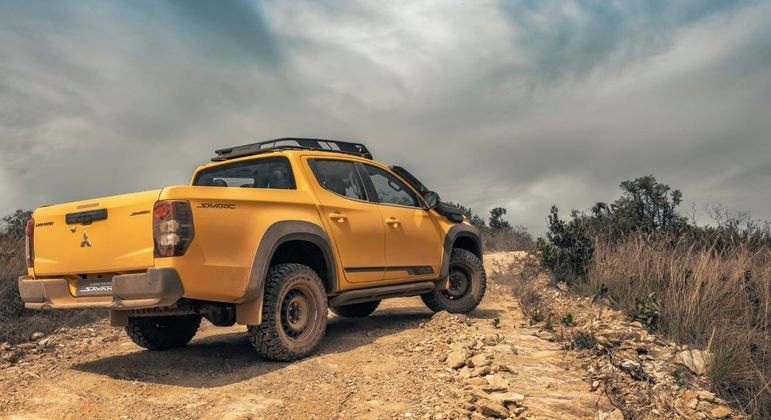 Pick-up pode ser pintada na cor Amarelo Rally