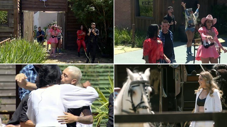 A entrada triunfal dos 18 peões confirmados para a sede será exibida nesta terça-feira (19), data da estreia oficial do reality, mas isso não significa que os telespectadores não puderam dar uma olhada em como foram as primeiras impressões deles! Animados, os participantes celebraram a oportunidade, trocaram as primeiras confidências e conheceram alguns dos bichinhos da temporada