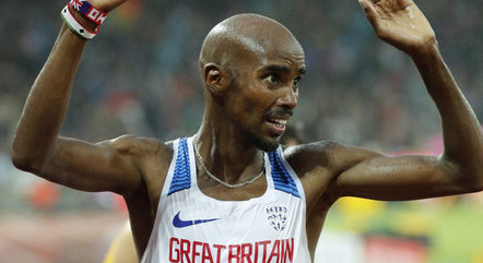 Mo Farah é o maratonista mais bem-sucedido da Inglaterra
