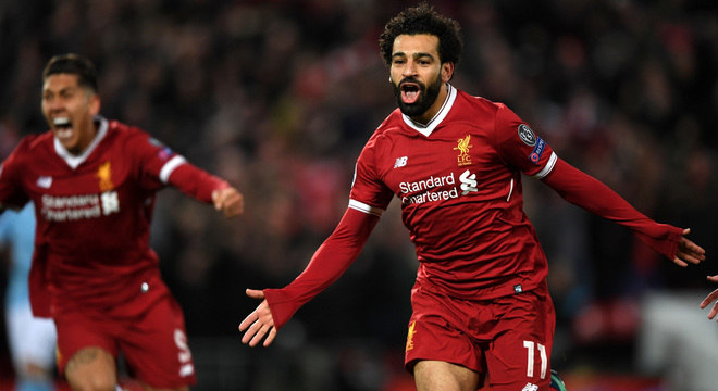 Firmino e Mo Salah: depois da boa tabela, Liverpool 1 X 0