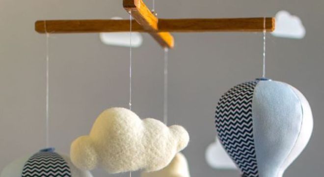 Móbile para quarto de bebê