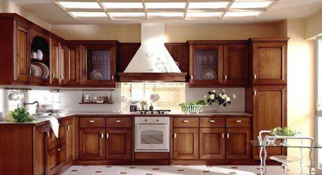 Modelo de armário de madeira planejado