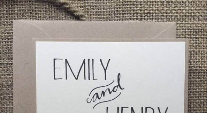 modelo de convite de casamento simples e barato 