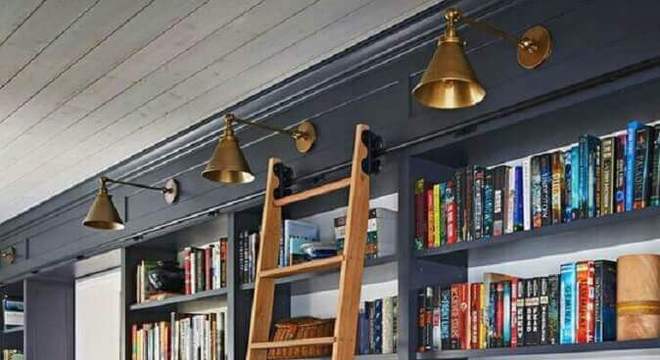 modelo de estante para livros planejada