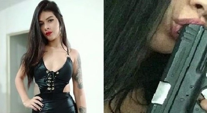 Gabriela Sara Vasconcelos Assunção, de 19 anos, foi presa em Anápolis (GO)