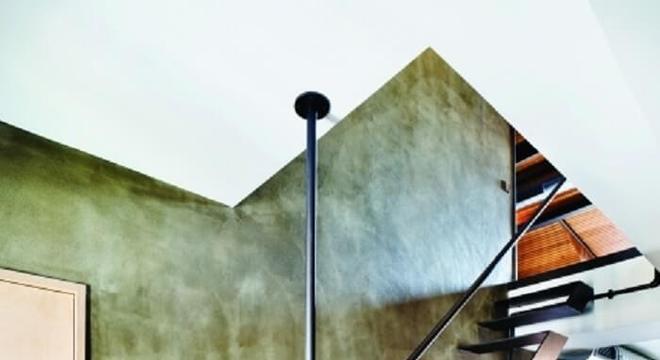 Modelo ousado de escada flutuante