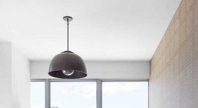 modelo simples de pendente para quarto