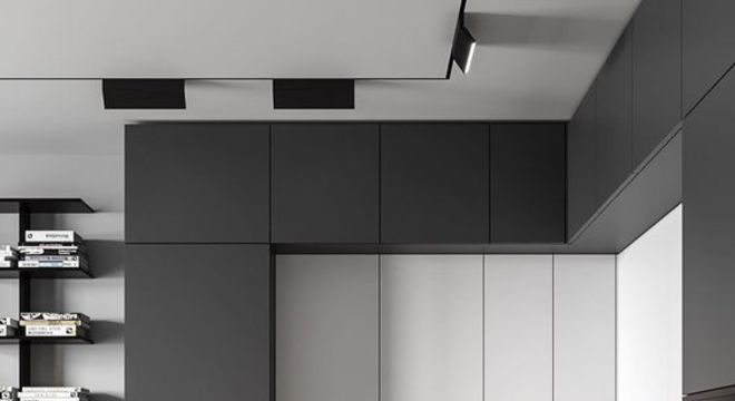 Modelos de cozinha cinza e branca