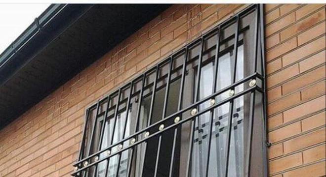 modelos de grades - grade preta simples 