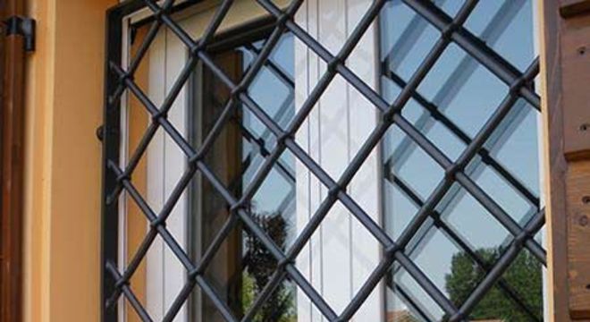 modelos de grades - grade simples de janela