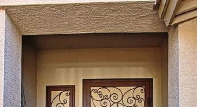 modelos de grades - porta e janela com grades pretas 