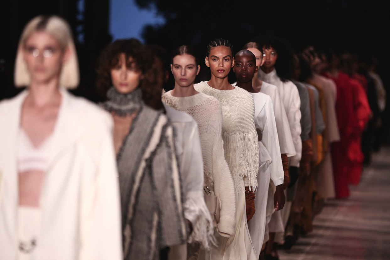 Modelos São Paulo Fashion Week -  (Ettore Chiereguini/AGIF/Sipa USANo Use Germany)