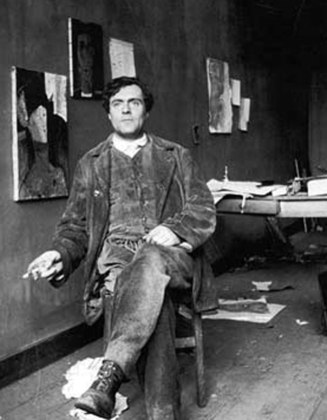 Modigliani (1884-1920) - Nascido em Livorno, na Itália, se radicou em Paris, na França. Ficou célebre com retratos femininos alongados e morreu jovem, aos 35 anos, de meningite tuberculosa.  