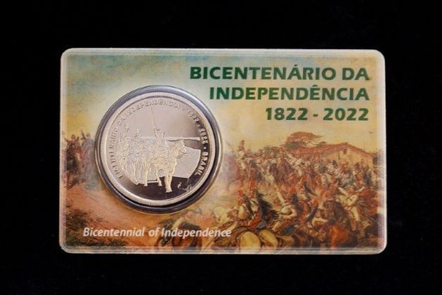 Banco central lança moedas comemorativas dos 200 anos da Independência do Brasil 