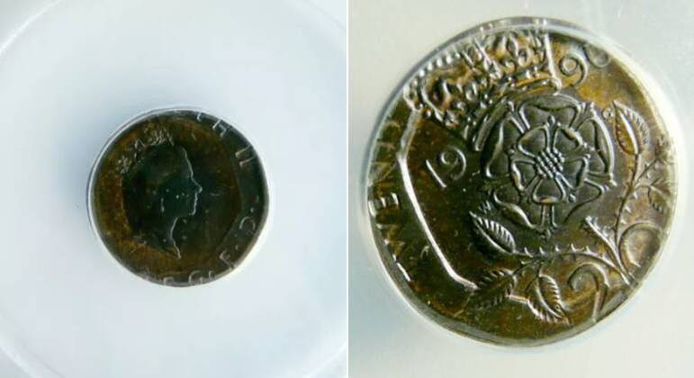 Essa moeda foi feita em 1990