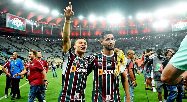 Calegari e Martinelli comemoram título do Cariocão 2022 pelo Fluminense