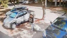 Vídeo mostra homem andando com menina sequestrada dentro de mala; veja