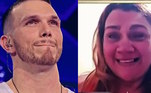 O candidato San Oliver sofreu muito para poder realizar o sonho de virar cantor. Morando em um estado diferente e tendo que se virar sozinho, ele está há três anos sem ver a família. No palco do reality, a emoção tomou conta com o reencontro entre filho e mãe