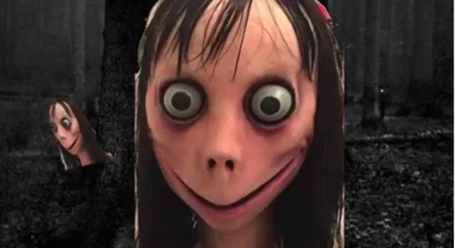 Imagem da Momo interrompe exibição de vídeo infantil popular na internet