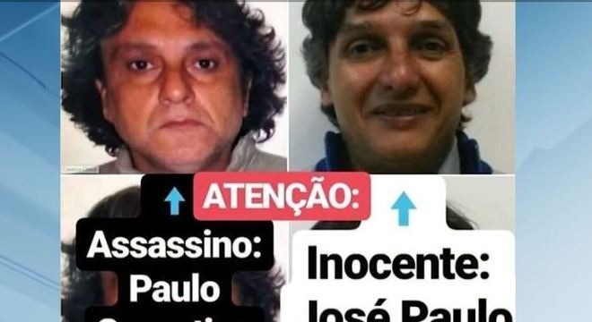 Foto antiga foi usada para comparar funcionÃ¡rio pÃºblico com suspeito