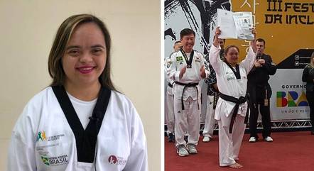 Mônica Rocha se tornou faixa preta de Taekwondo