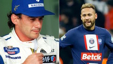 Comparação bizarra afirma que Neymar é maior que Ayrton Senna. Será?