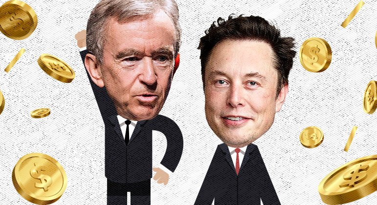 Bernard Arnault ultrapassa Elon Musk como mais rico do mundo